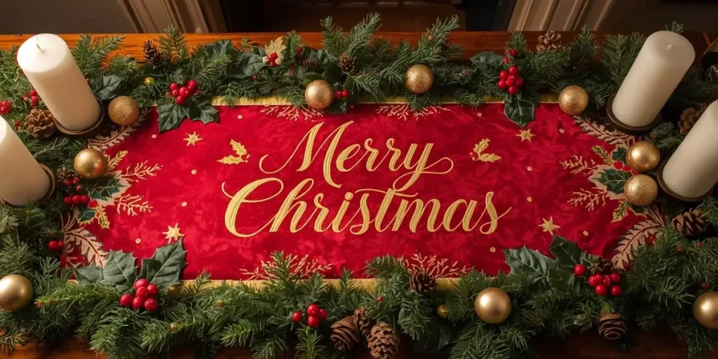 Christmas Table Runner