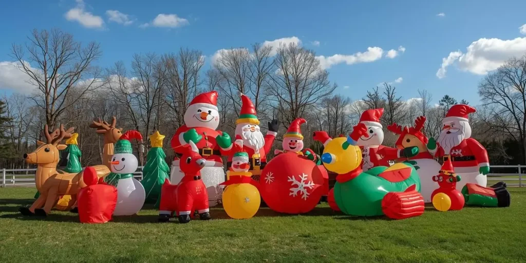 Inflatable Christmas Decorations