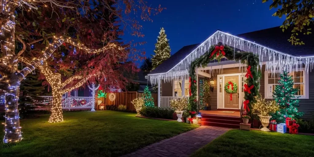Outdoor Christmas Decorations Lights