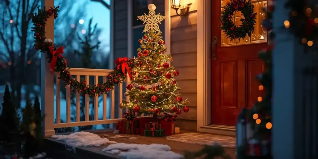 Outdoor Christmas Decorations for Porch